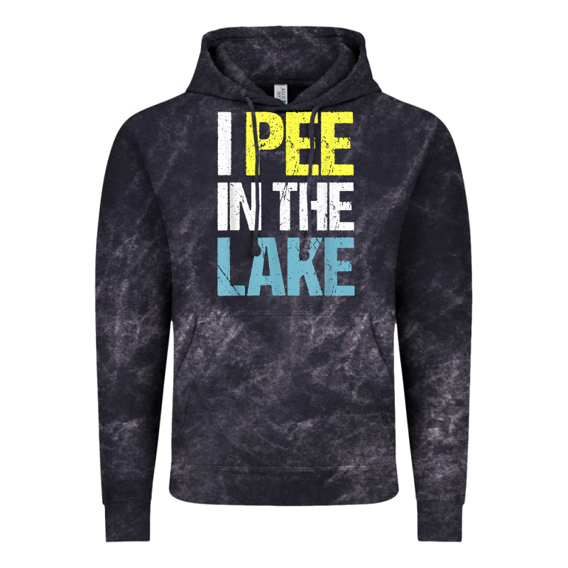 I Pee In The Lake Funny Summer Vacation T Shirt Vintage Hoodie by linhVisuals | Teevron