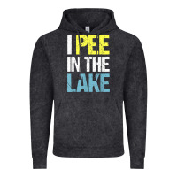 Vintage Black i pee in the lake funny summer vacation t shirt Vintage Hoodie - linhVisuals