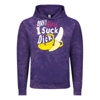 Cloud Purple sorry girls i suck dick Banana Vintage Hoodie - linhVisuals