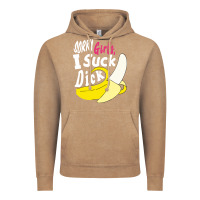 Vintage Coffee sorry girls i suck dick Banana Vintage Hoodie - linhVisuals