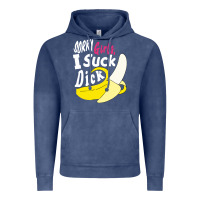 Vintage Denim sorry girls i suck dick Banana Vintage Hoodie - linhVisuals