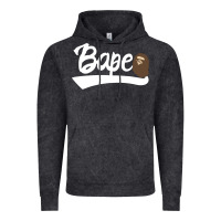 Vintage Black bape text Vintage Hoodie - linhVisuals