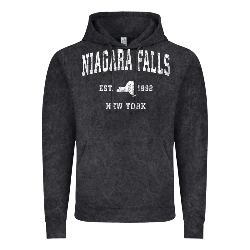 Niagara Falls New York Ny Vintage Athletic Sports Design T Shirt Vintage Hoodie by linhVisuals | Teevron
