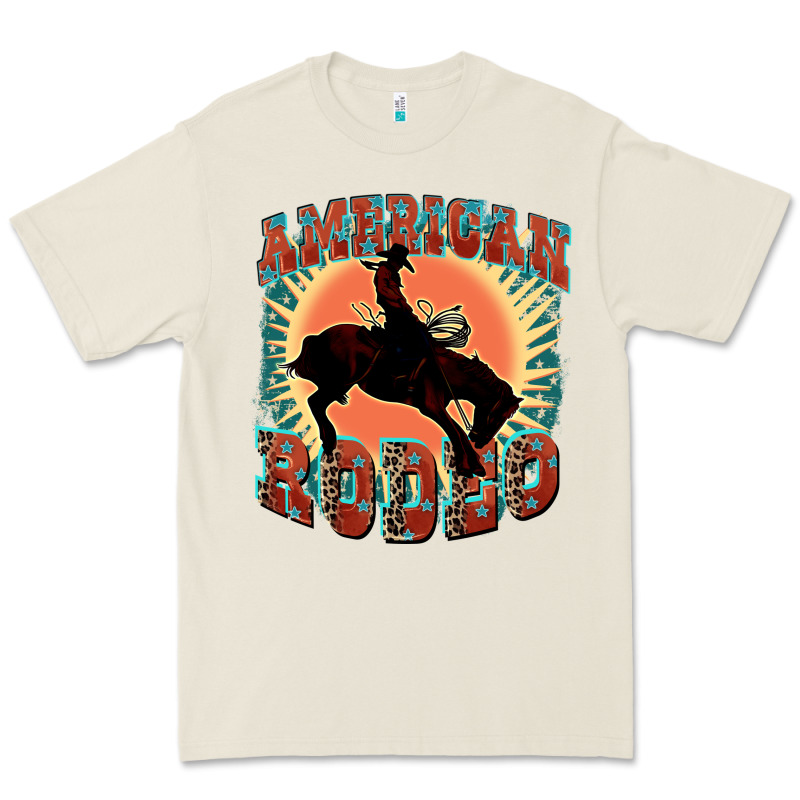 American Rodeo Premium Tee by FaDigitalArtStudio | Teevron
