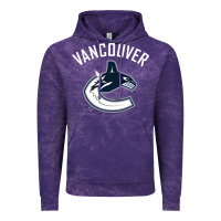 Cloud Purple canucks white Vintage Hoodie - linhVisuals