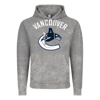 Cloud Rock canucks white Vintage Hoodie - linhVisuals