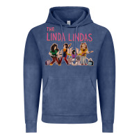 Vintage Denim growing up   the linda lindas Vintage Hoodie - linhVisuals