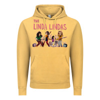 Vintage Mustard growing up   the linda lindas Vintage Hoodie - linhVisuals
