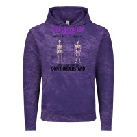 Cloud Purple fibromyalgia awareness do not judge what you dont understand Vintage Hoodie - linhVisuals