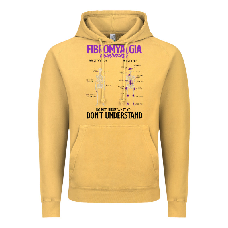 Fibromyalgia Awareness Do Not Judge What You Dont Understand Vintage Hoodie by linhVisuals | Teevron