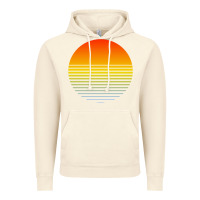 Vintage Artic retro sunset Vintage Hoodie - linhVisuals