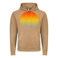 Vintage Camel retro sunset Vintage Hoodie - linhVisuals