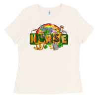 Bone nurse st patricks Ladies Tee - FaDigitalArtStudio