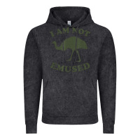 Vintage Black funny not emu sed emu   not amused ostrich bird Vintage Hoodie - linhVisuals