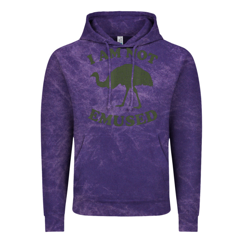 Funny Not Emu Sed Emu   Not Amused Ostrich Bird Vintage Hoodie by linhVisuals | Teevron