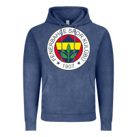 Vintage Denim fenerbahçe Vintage Hoodie - linhVisuals