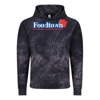 Cloud Black foodtown Vintage Hoodie - linhVisuals