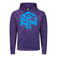 Cloud Purple gancube Vintage Hoodie - linhVisuals