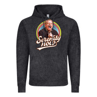 Vintage Black serenity later serenity now Vintage Hoodie - linhVisuals