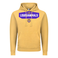 Vintage Mustard lsu louisianimals Vintage Hoodie - linhVisuals