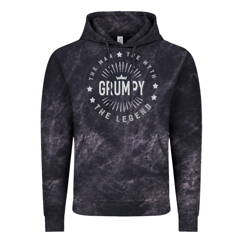 Graphic 365 Grumpy The Legend Men Funny Gift Vintage Hoodie by linhVisuals | Teevron