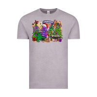 Vintage Zinc christmas louisiana mardi gras trees Vintage Tee - FaDigitalArtStudio