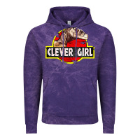 Cloud Purple clever girl Vintage Hoodie - linhVisuals