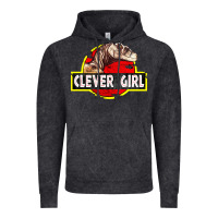 Vintage Black clever girl Vintage Hoodie - linhVisuals