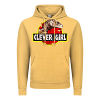 Vintage Mustard clever girl Vintage Hoodie - linhVisuals