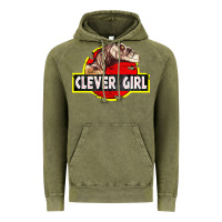 Vintage Olive clever girl Vintage Hoodie - linhVisuals