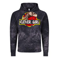Cloud Black clever girl Vintage Hoodie - linhVisuals