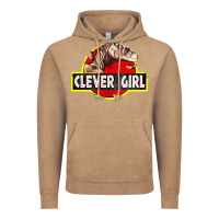 Vintage Coffee clever girl Vintage Hoodie - linhVisuals