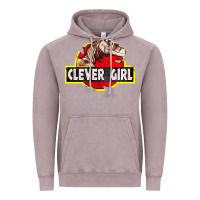 Vintage Zinc clever girl Vintage Hoodie - linhVisuals