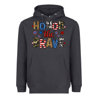 Smoke honor the brave Heavyweight Hoodie - RanaPortraitStore