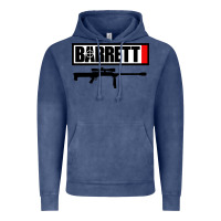 Vintage Denim barrett firearm company Vintage Hoodie - linhVisuals