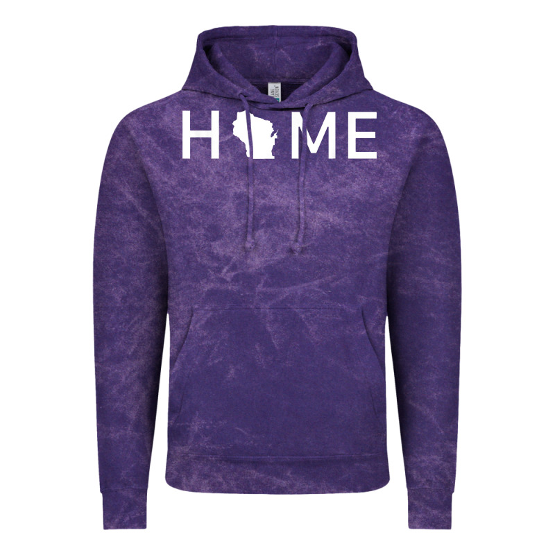 Home In Wisconsin Love U.s Vintage Hoodie by linhVisuals | Teevron