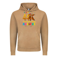 Vintage Camel 44 years old birthday sloth dabbing 44th birthday sloth Vintage Hoodie - linhVisuals
