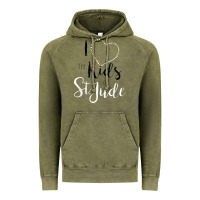 Vintage Olive i love and heart the kids of st jude shirt for runners Vintage Hoodie - linhVisuals
