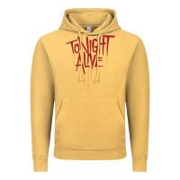 Vintage Mustard tonight alive Vintage Hoodie - linhVisuals