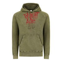 Vintage Olive tonight alive Vintage Hoodie - linhVisuals