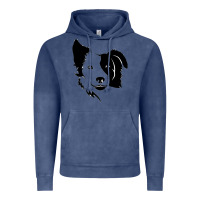 Vintage Denim dog, collie, dogs, collies, border collies, puppy, sheepdog Vintage Hoodie - linhVisuals