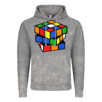 Cloud Rock rubik cube Vintage Hoodie - linhVisuals