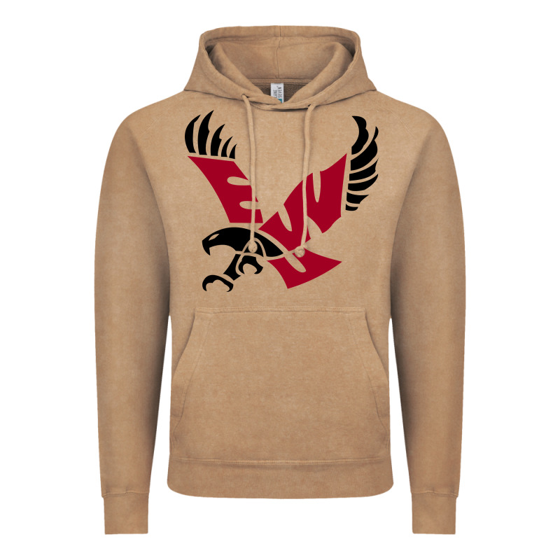 Eastern Washington Eagles Vintage Hoodie by linhVisuals | Teevron