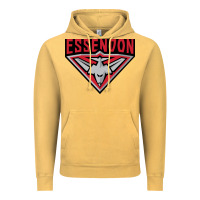 Vintage Mustard essendon fc Vintage Hoodie - linhVisuals