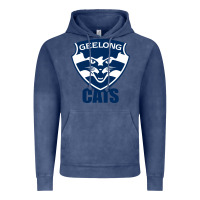 Vintage Denim geelong cats Vintage Hoodie - linhVisuals