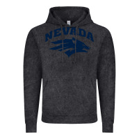 Vintage Black nevada wolf pack Vintage Hoodie - linhVisuals