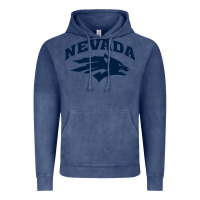 Vintage Denim nevada wolf pack Vintage Hoodie - linhVisuals