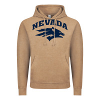 Vintage Coffee nevada wolf pack Vintage Hoodie - linhVisuals