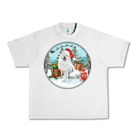 Lunar Rock Christmas samoyed dog Urban Heavy Tee - FaDigitalArtStudio