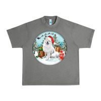 Tornado Christmas samoyed dog Urban Heavy Tee - FaDigitalArtStudio